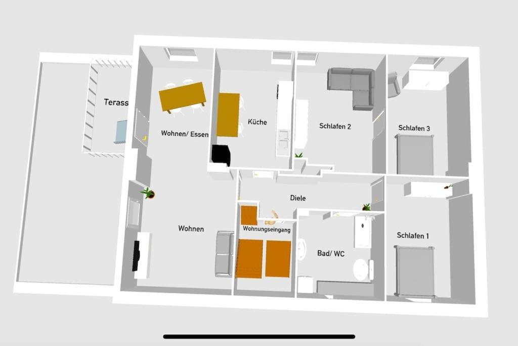 Dachgeschoss Traum Schwelm Bluecherstr - Naehe Dus & Dortmund & Koeln & Essen Luaran gambar